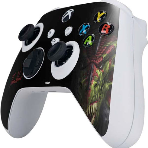 Tom Wood Lair of Shadows Dragon Xbox Series S Controller Skin
