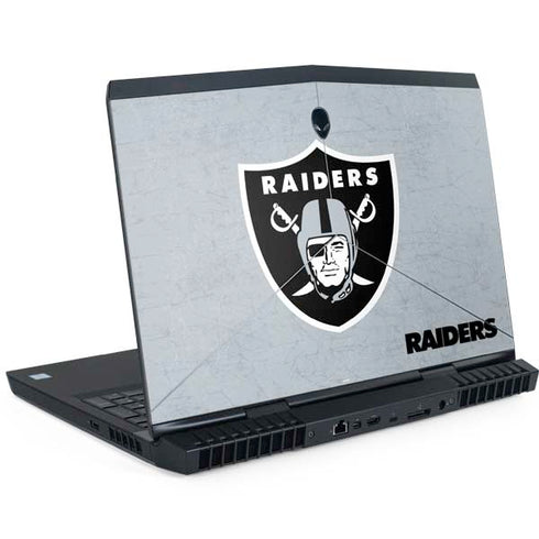 NFL Las Vegas Raiders - Alternate Distressed Dell Alienware Skin