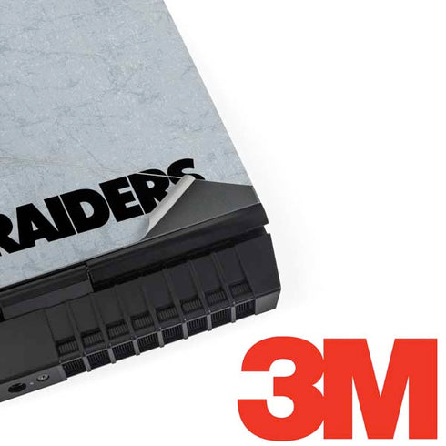 NFL Las Vegas Raiders - Alternate Distressed Dell Alienware Skin