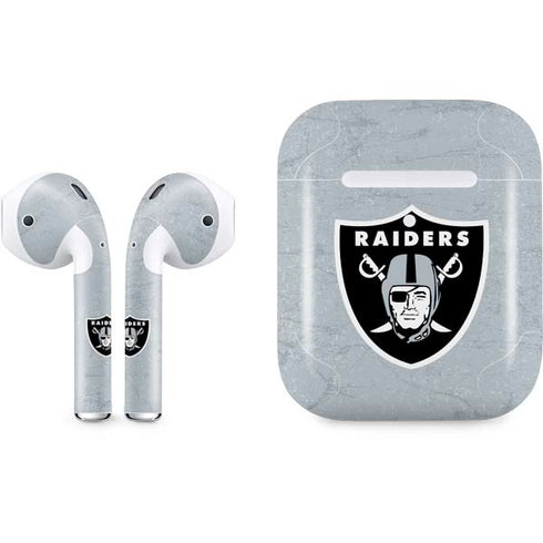 NFL Las Vegas Raiders - Alternate Distressed Apple AirPods 2 Skin