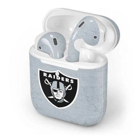 NFL Las Vegas Raiders - Alternate Distressed Apple AirPods 2 Skin
