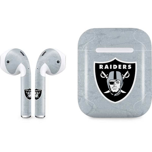 NFL Las Vegas Raiders - Alternate Distressed Apple AirPods Skin