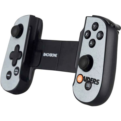 NFL Las Vegas Raiders - Alternate Distressed Backbone One for iPhone Game Controller Skin
