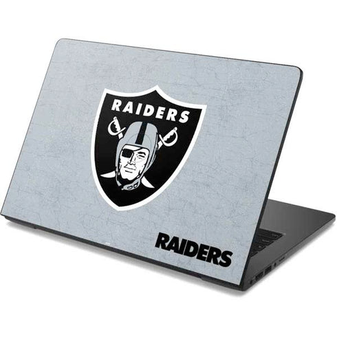 NFL Las Vegas Raiders - Alternate Distressed Dell Chromebook Skin