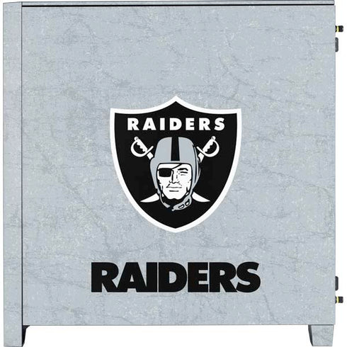 NFL Las Vegas Raiders - Alternate Distressed Corsair 4000D Tempered Glass Mid-Tower ATX Case Skin