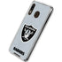 NFL Las Vegas Raiders - Alternate Distressed Galaxy A30 Clear Case