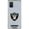 NFL Las Vegas Raiders - Alternate Distressed Galaxy A71 5G Clear Case