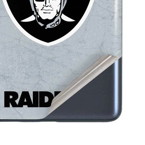 NFL Las Vegas Raiders - Alternate Distressed Galaxy S20 Fan Edition Skin