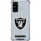 NFL Las Vegas Raiders - Alternate Distressed Galaxy S20 FE Clear Case
