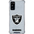 NFL Las Vegas Raiders - Alternate Distressed Galaxy S20 FE Clear Case