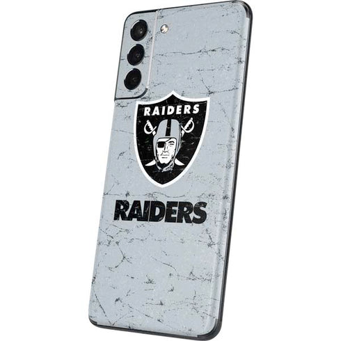 NFL Las Vegas Raiders - Alternate Distressed Galaxy S21 5G Skin