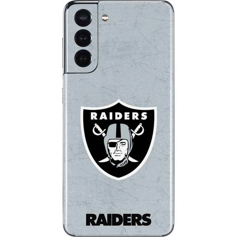 NFL Las Vegas Raiders - Alternate Distressed Galaxy S21 5G Skin
