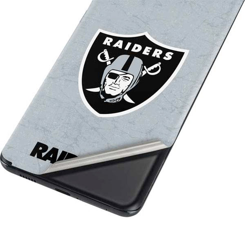 NFL Las Vegas Raiders - Alternate Distressed Galaxy S21 5G Skin