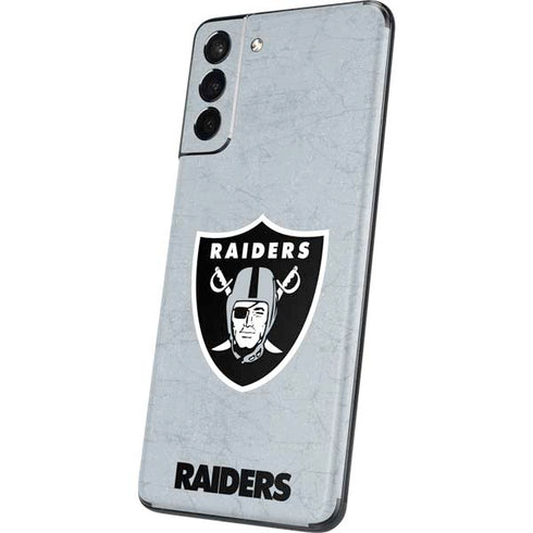 NFL Las Vegas Raiders - Alternate Distressed Galaxy S21 Plus 5G Skin
