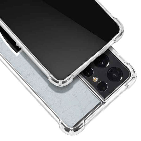 NFL Las Vegas Raiders - Alternate Distressed Galaxy S21 Ultra 5G Clear Case