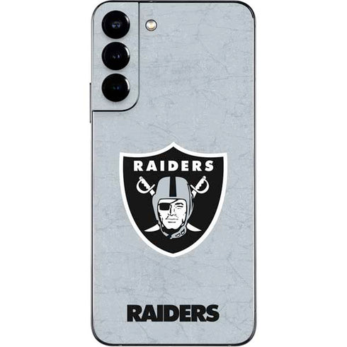 NFL Las Vegas Raiders - Alternate Distressed Galaxy S22 Plus Skin