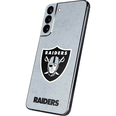 NFL Las Vegas Raiders - Alternate Distressed Galaxy S22 Plus Skin
