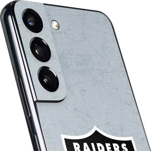 NFL Las Vegas Raiders - Alternate Distressed Galaxy S22 Plus Skin