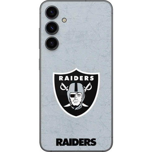 NFL Las Vegas Raiders - Alternate Distressed Galaxy S23 FE Skin