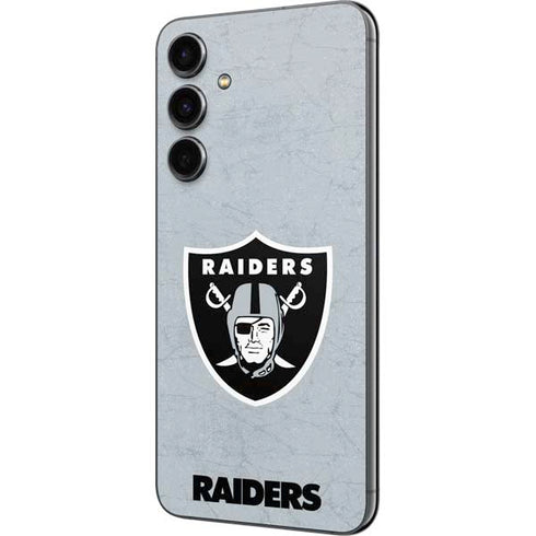 NFL Las Vegas Raiders - Alternate Distressed Galaxy S23 FE Skin
