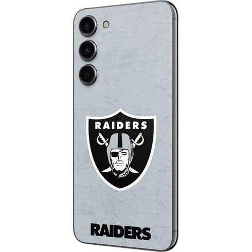 NFL Las Vegas Raiders - Alternate Distressed Galaxy S23 Plus Skin