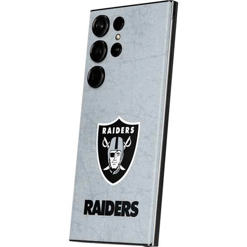 NFL Las Vegas Raiders - Alternate Distressed Galaxy S23 Ultra Skin