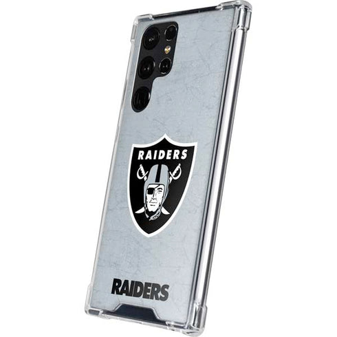 NFL Las Vegas Raiders - Alternate Distressed Galaxy S24 Ultra Clear Case