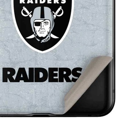 NFL Las Vegas Raiders - Alternate Distressed Galaxy Z Flip Skin