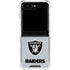 NFL Las Vegas Raiders - Alternate Distressed Galaxy Z Flip5 5G Clear Case