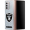 NFL Las Vegas Raiders - Alternate Distressed Galaxy Z Fold2 5G Skin
