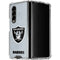 NFL Las Vegas Raiders - Alternate Distressed Galaxy Z Fold4 5G Clear Case
