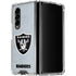 NFL Las Vegas Raiders - Alternate Distressed Galaxy Z Fold4 5G Clear Case