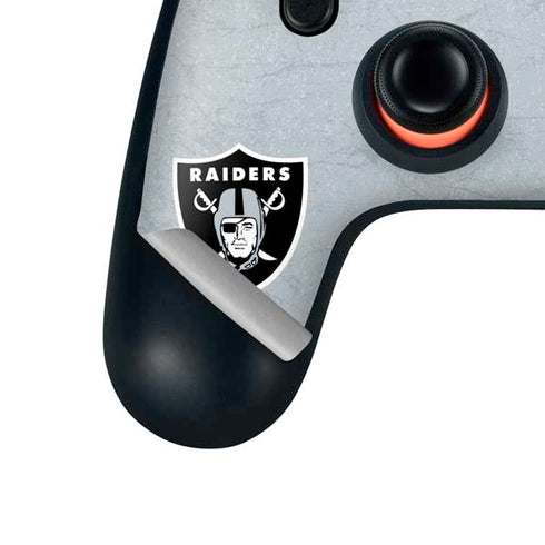 NFL Las Vegas Raiders - Alternate Distressed Google Stadia Controller Skin
