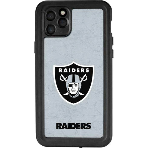 NFL Las Vegas Raiders - Alternate Distressed iPhone 11 Pro Max Waterproof Case