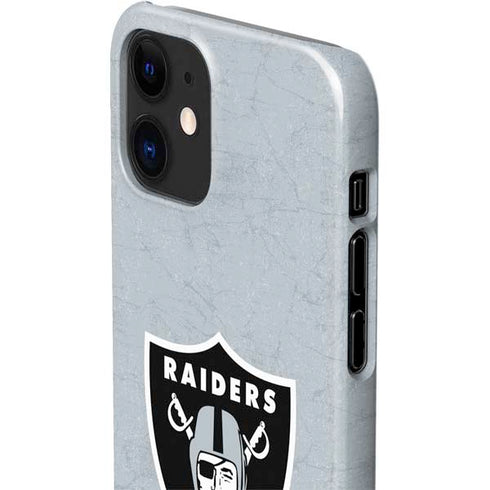 NFL Las Vegas Raiders - Alternate Distressed iPhone 12 Mini Lite Case