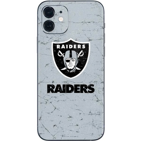 NFL Las Vegas Raiders - Alternate Distressed iPhone 12 Mini Skin