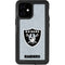 NFL Las Vegas Raiders - Alternate Distressed iPhone 12 Mini Waterproof Case