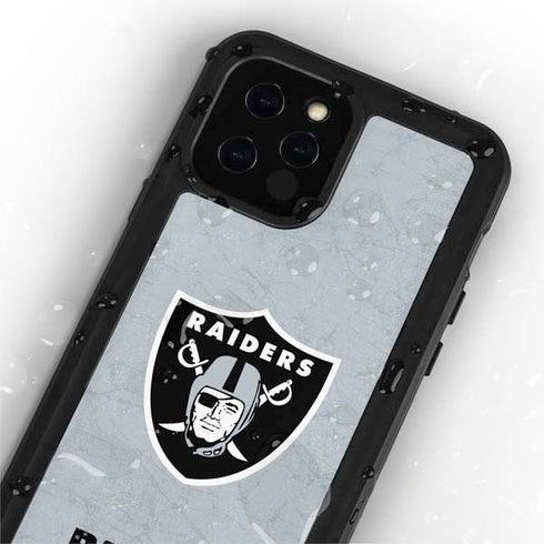 NFL Las Vegas Raiders - Alternate Distressed iPhone 12 Pro Waterproof Case