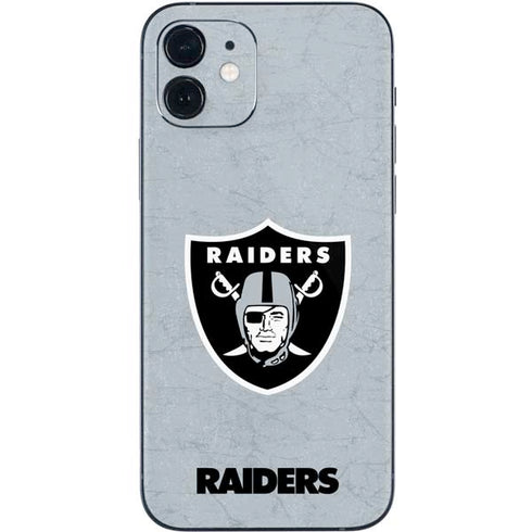 NFL Las Vegas Raiders - Alternate Distressed iPhone 12 Skin