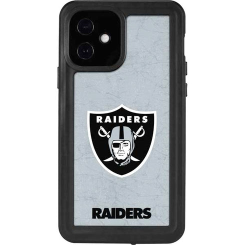 NFL Las Vegas Raiders - Alternate Distressed iPhone 12 Waterproof Case