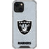 NFL Las Vegas Raiders - Alternate Distressed iPhone 13 Mini Clear Case
