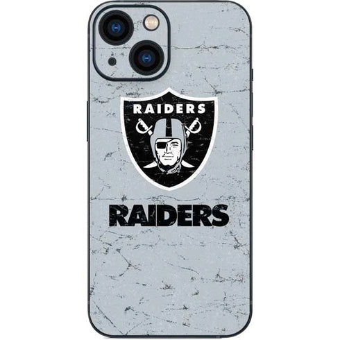 NFL Las Vegas Raiders - Alternate Distressed iPhone 13 Mini Skin