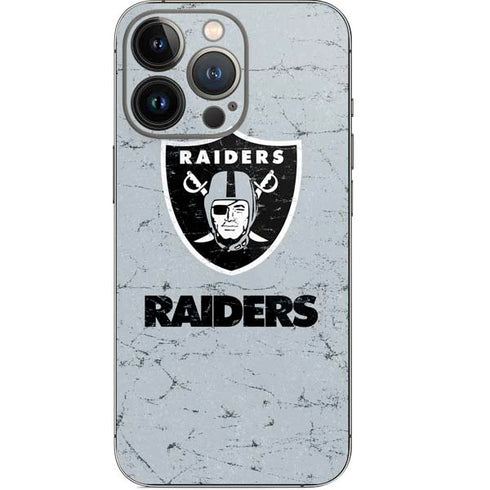 NFL Las Vegas Raiders - Alternate Distressed iPhone 13 Pro Skin