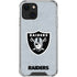 NFL Las Vegas Raiders - Alternate Distressed iPhone 14 Plus Clear Case