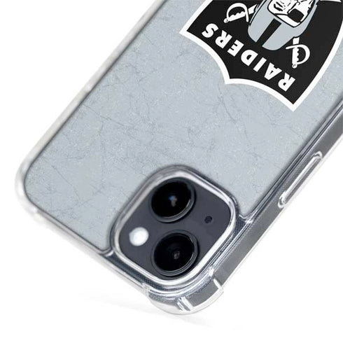NFL Las Vegas Raiders - Alternate Distressed iPhone 15 Plus MagSafe Case