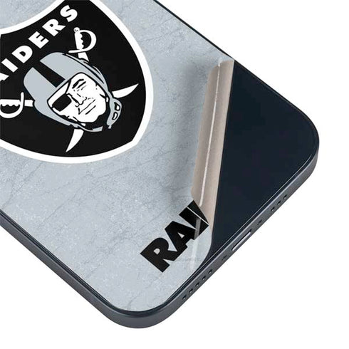 NFL Las Vegas Raiders - Alternate Distressed iPhone 15 Plus Skin
