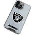 NFL Las Vegas Raiders - Alternate Distressed iPhone 15 Pro Clear Case