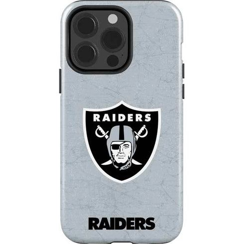NFL Las Vegas Raiders - Alternate Distressed iPhone 14 Pro Impact Case