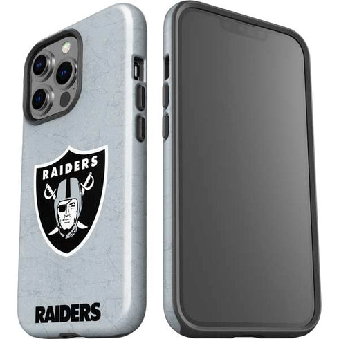 NFL Las Vegas Raiders - Alternate Distressed iPhone 14 Pro Impact Case