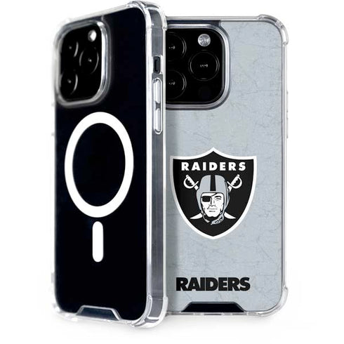 NFL Las Vegas Raiders - Alternate Distressed iPhone 15 Pro MagSafe Case